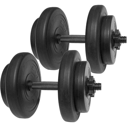 [Regular Japanese Import Product] BalanceFrom Weight Set Black 18kg