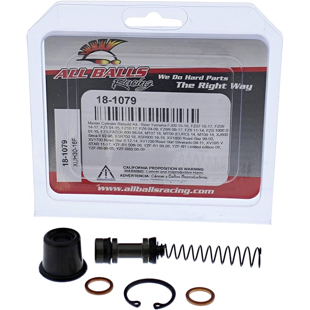 New All Balls Racing Real Master Cylinder River Build Kit 18-1079 YAMAHA FZ10 17