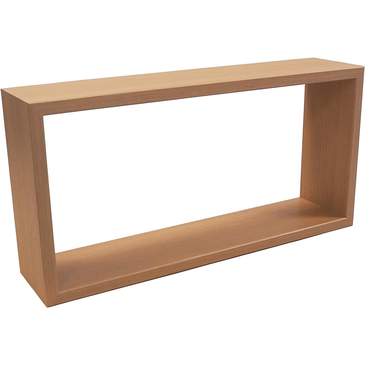 Fukui Metal Crafts (Fukuikinzokukogei) BOX shelf ZIGRACK ZIG-6B Simple design storage Natural Body: Depth 30cm Body: Height 13.5cm Body: Width 60cm Mounting hardware and instructions included