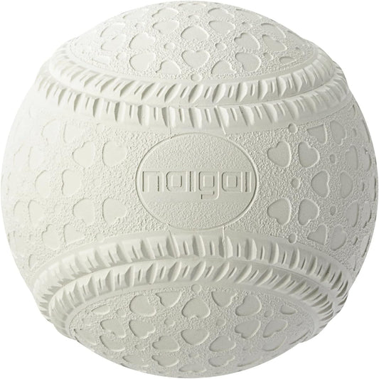 Antibacterial/Antiviral Inner/Outer Rubber (NAIGAI) Soft Baseball Ball Officially Licensed Ball M (For General/Junior High School Students) 6 Balls