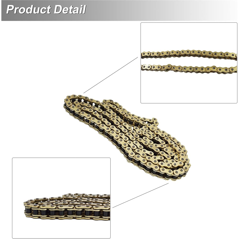 WFLNHB 530x150 O Ring Drive Chain 530 pitch 150 Link 9850 Pound Purbus Gold