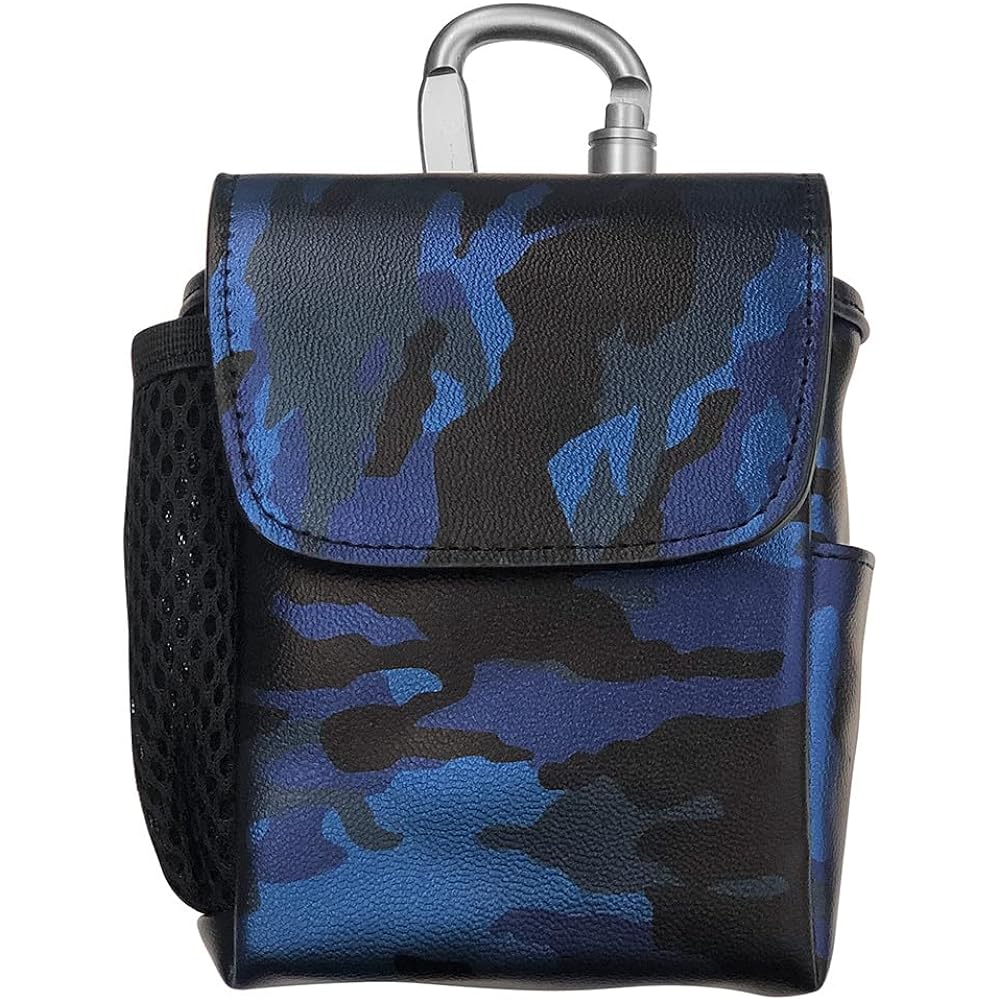 [AWESOME] Leather-like laser distance meter case camouflage blue LK-LM04