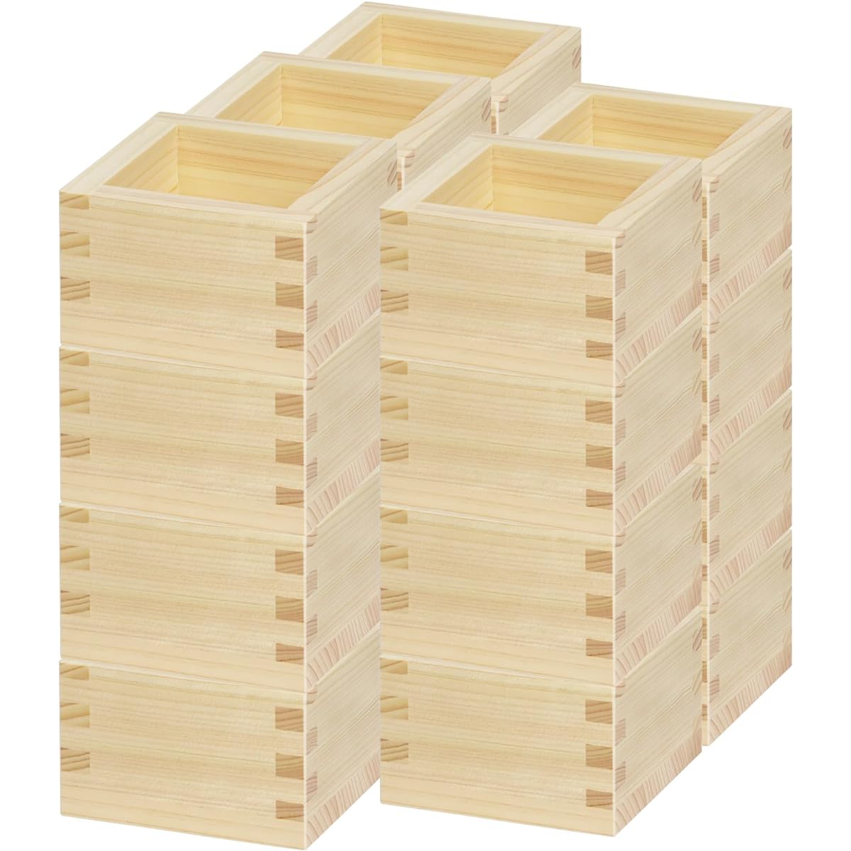 Morikuru Hinoki Masu, Made in Japan, Tono Hinoki, Branded Materials, Craftsman Processed, 1 Go, 172ml, Masu, Masu, Masu, SG Wonder zone MN08-02