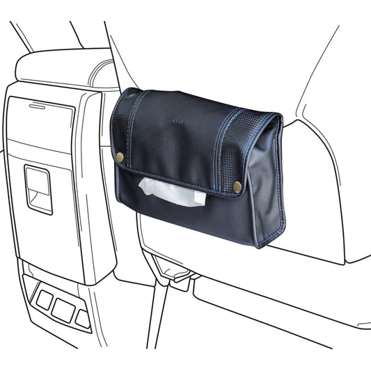 ALPINE New Car Plan Stylish tissue case with fixed hook to keep the car interior clean SSK-TC01AV
