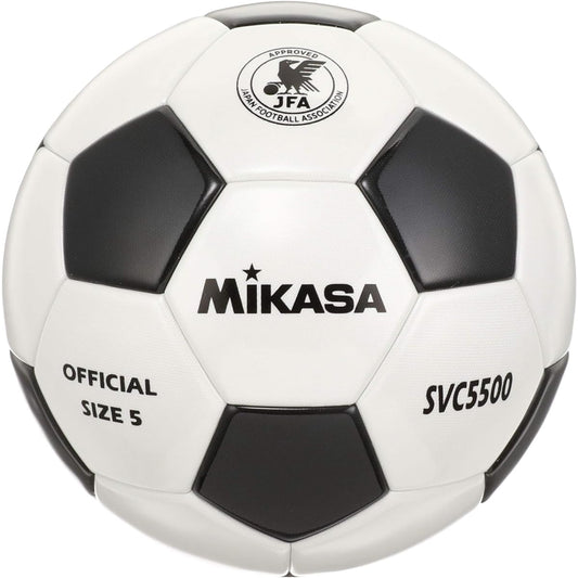 MIKASA Soccer Ball Japan Football Association Certification Ball No. 5 (For General, University, High School, Junior High School Students) Pasted Ball SVC5500 Recommended Internal Pressure 0.8 (kgf/㎠)