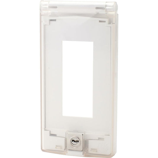 [TERADA] RDS30200CL Security cover for wall outlet/wall switch Mamoru/Transparent Slim-kun
