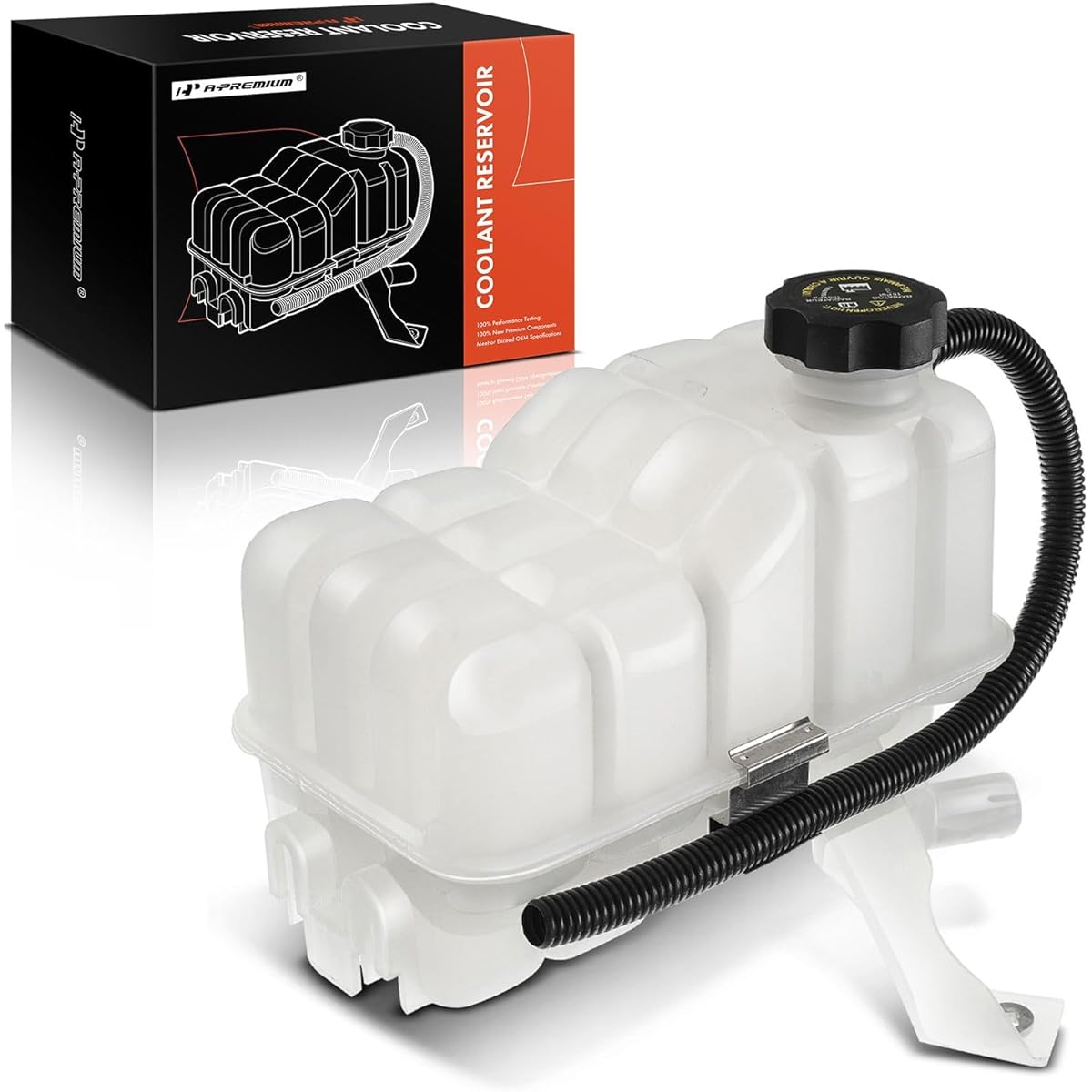 A-PREMIUM Coolant Overflorica Barry Reservoir Tank [Sensor & Cap] Chevrolet Sylvalard 1500 2500 3500 Subarbant Taho GMC Cadillac Escaled # 603-102 1520394