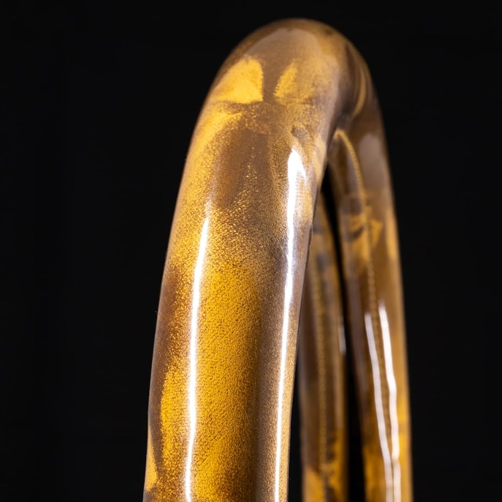 MIYABI Truck Supplies Truck Parts Truck Interior Kinkasan Extra Thick Handle Cover Cosmos Gold 2HS (45-46cm) HC-CO-2HSGO