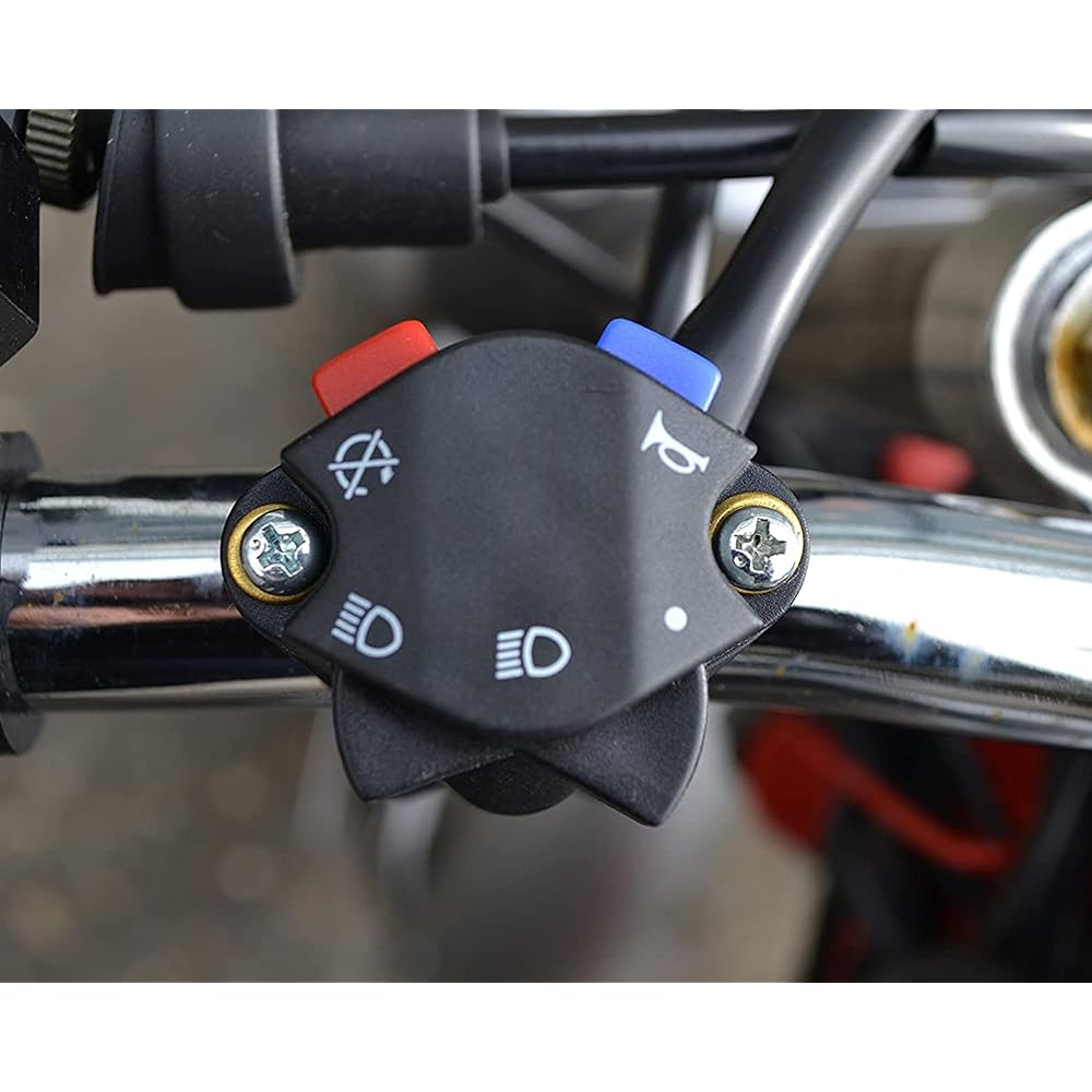 MotOcross Enduro Horn Kill Winker Switch Cluster 22mm 7/8 inch handlebar