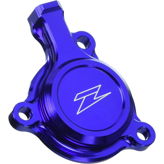 ZETA Oil Filter Cover Aluminum Blue Yamaha WR250R(07-13) WR250X(07-13) ZE90-1312