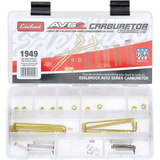 Edelbrock 1949 Calibration Kit AVS2 800 Series 1912 & 1913