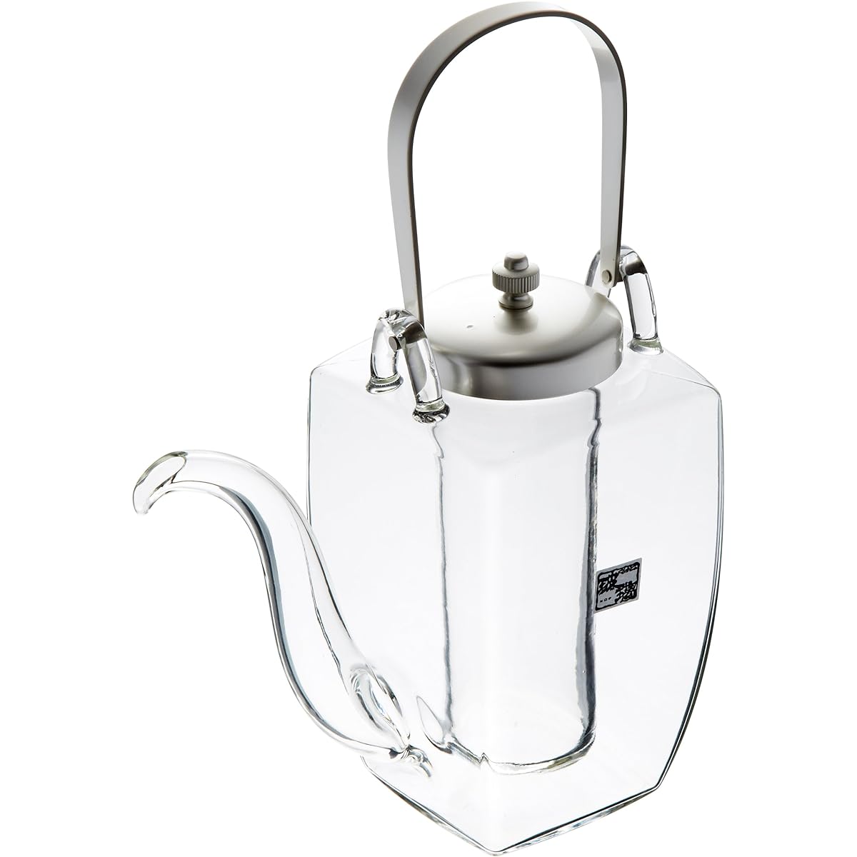 Hirota Glass Long Angle Chirori Silver Soft 450ml 156-SLF