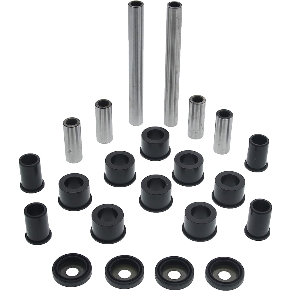 Bushing Kit Front Upper & Lower A Arm Honda 500 Foreman Rubicon 01-17 Compatible with both sides