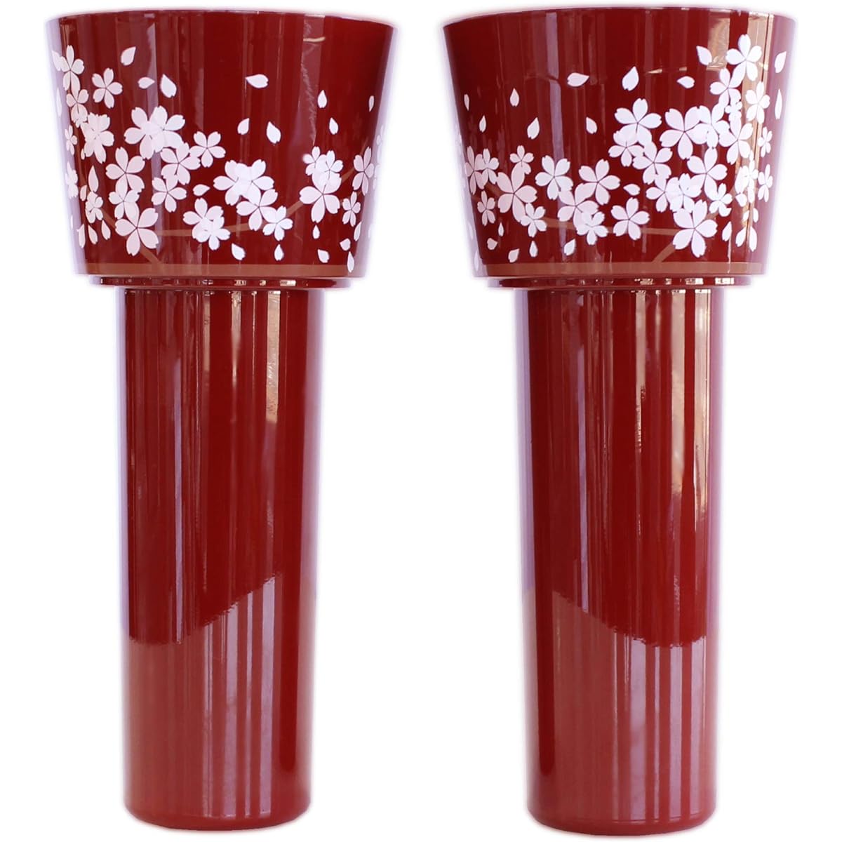 1 to 2 flowers for flowers [Tombstone flower holder] Antibacterial flower holder for flowers! Prevent water from rotting in graves! Sakura trees red