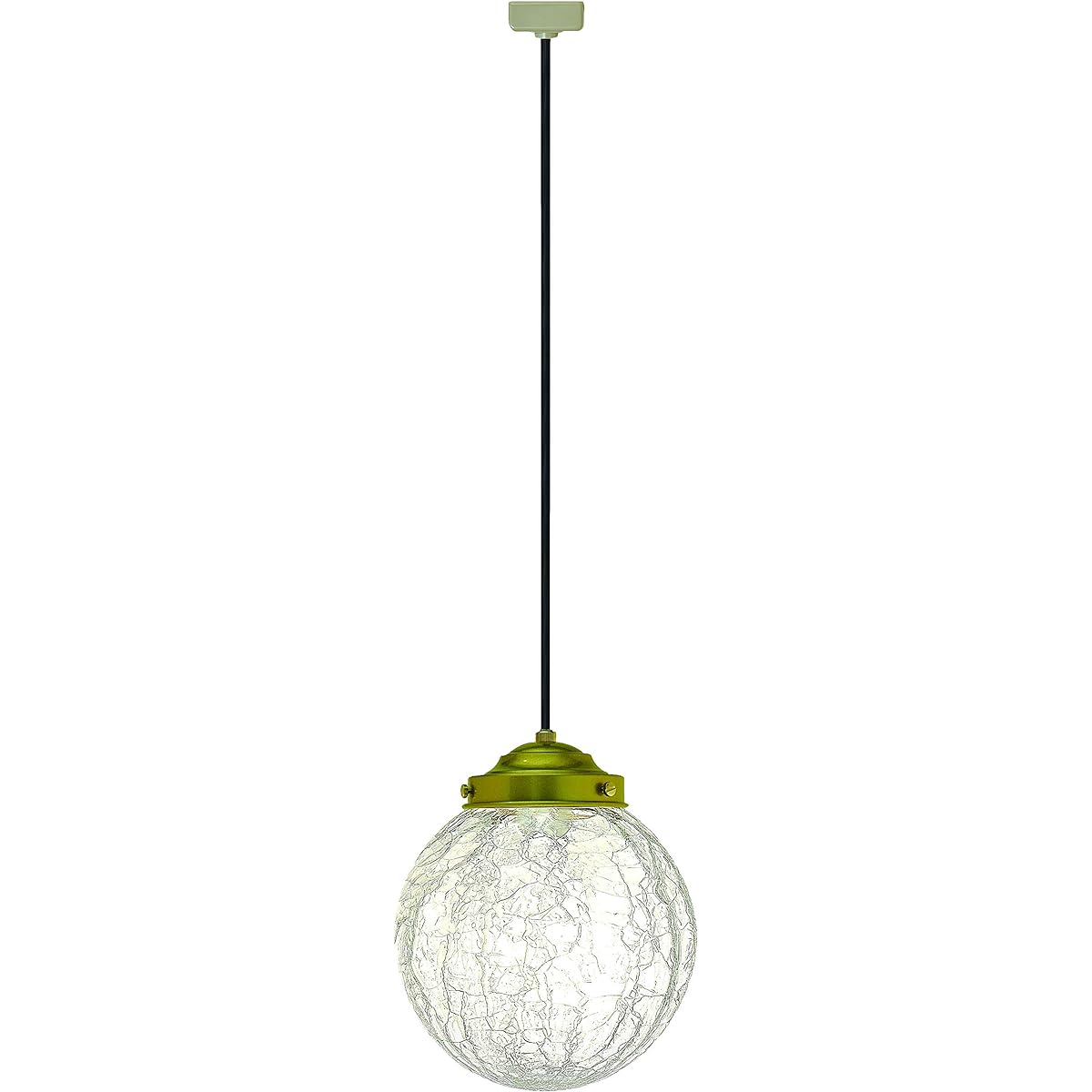 Tokyo Metal Industry Glass Pendant PCH-200LE Clear Crack LED Bulb Use