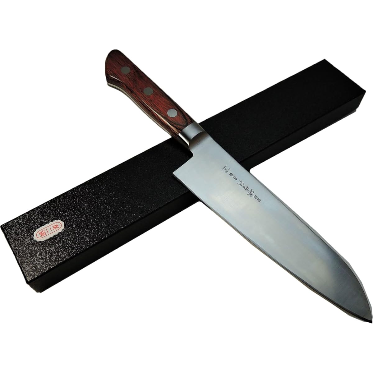 Takayuki Sakai Aoni Steel - Western Knife Santoku 180mm 13061