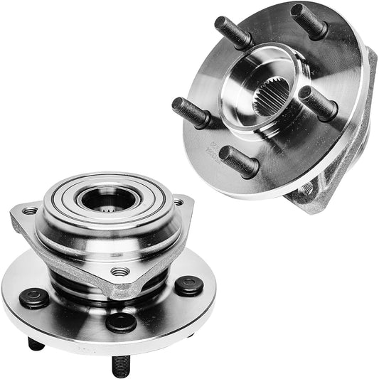 DETROIT AXLE -Front Wheel Bearing Hub 2 Jeep Grand Cherokie Wrangler TJ Wagoneer COMANCHE Hub Bearing replacement Wheel Bearing Hub Sembresset