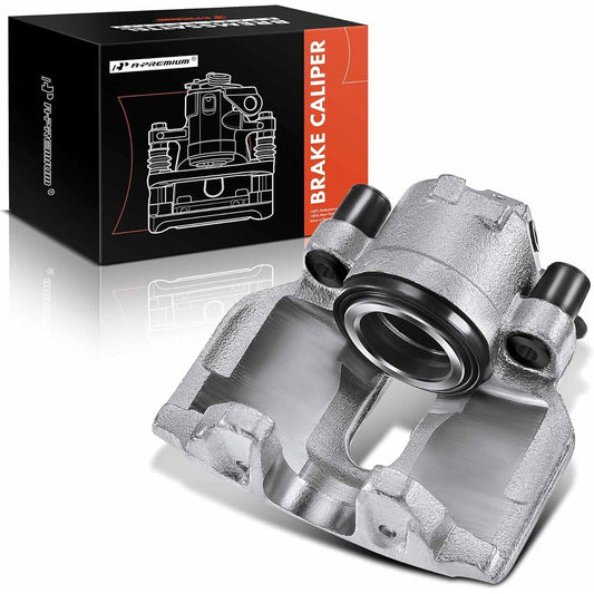 A-PREMIUM Disc Brake Caliper No Assembly Bracket No Audi and Volkswagen Compatible-A4 A4 Quattro A6 Quattro S4 Passat 2002-2005 S6 2002-2003-Front Side