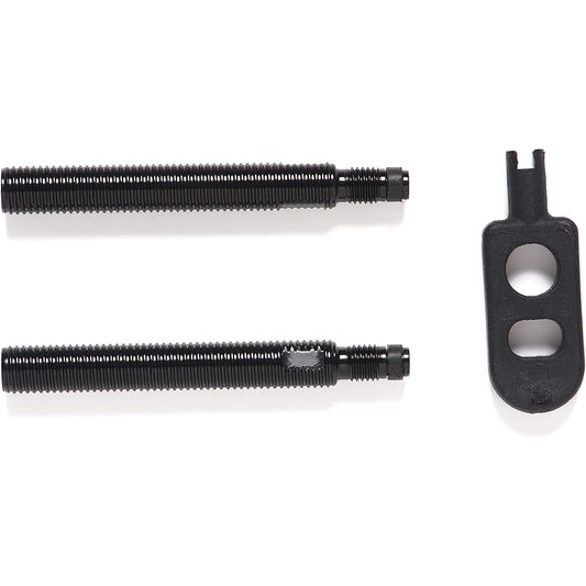 Hutchinson Bicycle Tube Valve Extender Valve Extender Set of 2 40mm Black AD60239