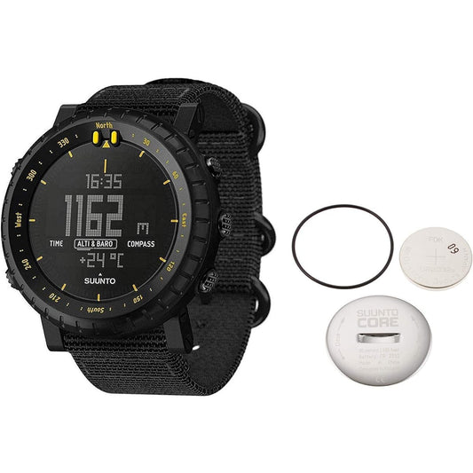 SUUNTO CORE Classic + Set with Replacement Battery Climbing Barometer [Genuine Japanese Product]