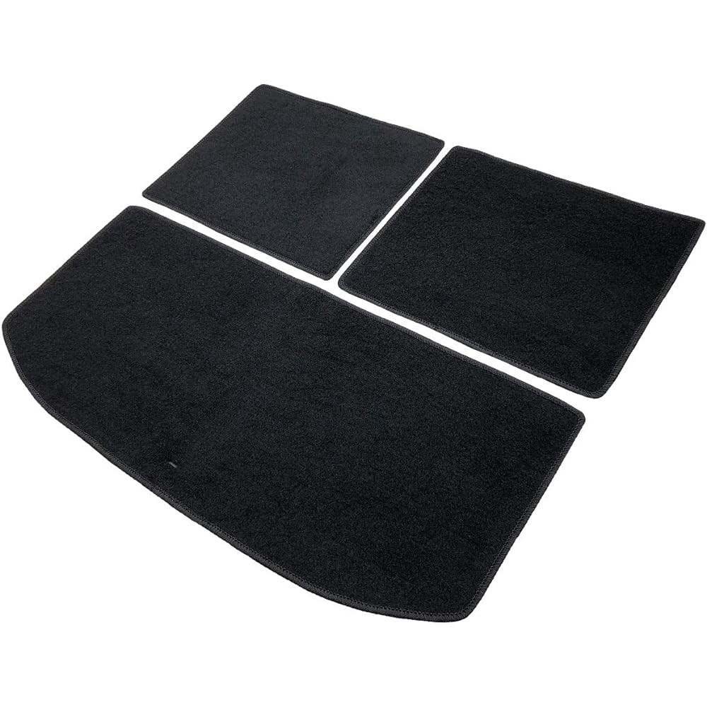 Fenice Car Mat Luggage Mat Domestic Production (Suzuki Solio Solio Bandit MA27S MA37S) Black Non-Slip Shape Resistant to Slip Car Mat (Car Parts Specialty Store)