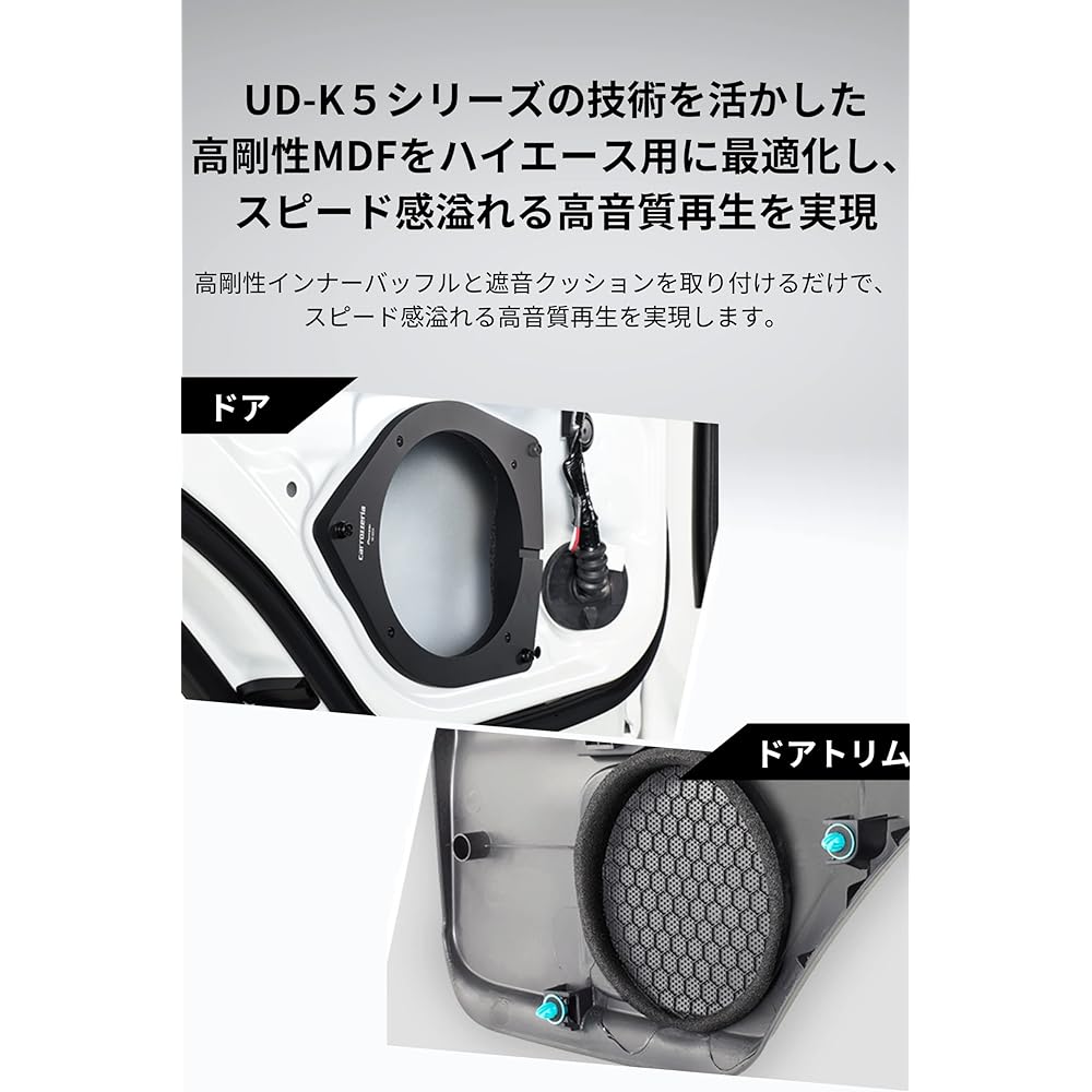 Pioneer Pioneer Speaker UD-K5311 Sound Quality Improvement Item Inner Baffle Standard Package Hiace Exclusive Carrozzeria