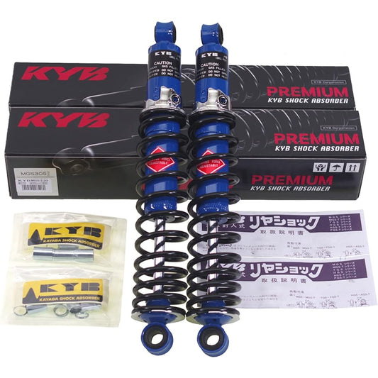 Kayaba KAYABA KYB MGS305(305mm) Shary/XE50.70/KE90 Rear Shock 2 pieces Included colors 14x20x10 and 14x20x12 with 2 pieces each Made in Japan