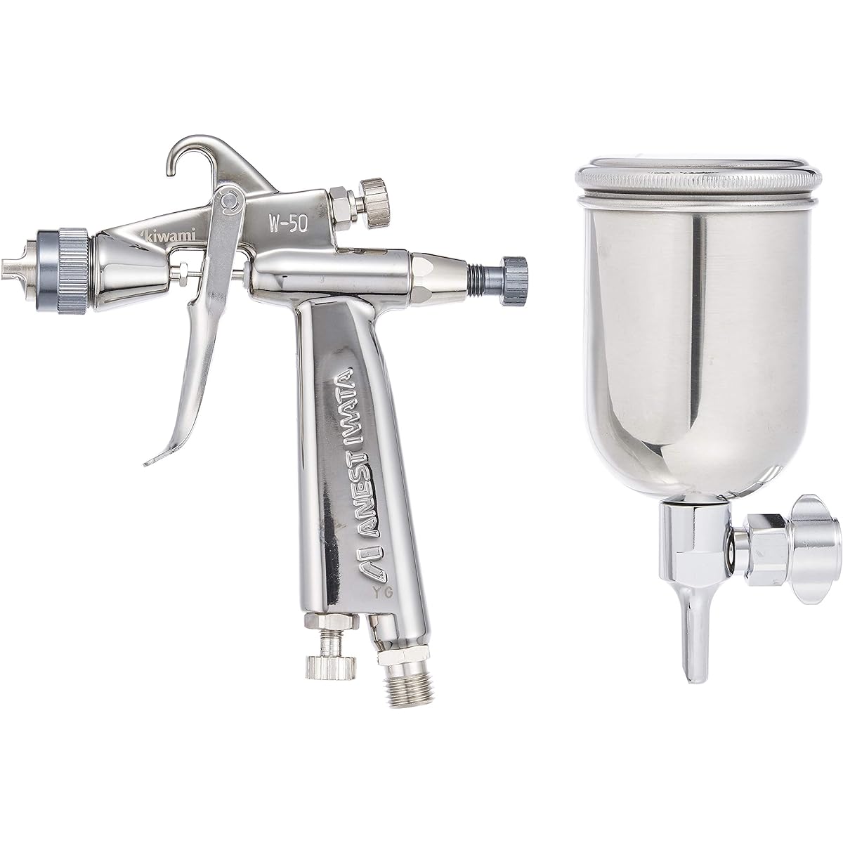 Anest Iwata Automotive Repair Spray Gun “Kiwami Mini” with Cup W50136BGC