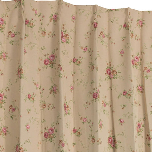 Arie Blackout Curtain My Flower 200 x 225cm Rose
