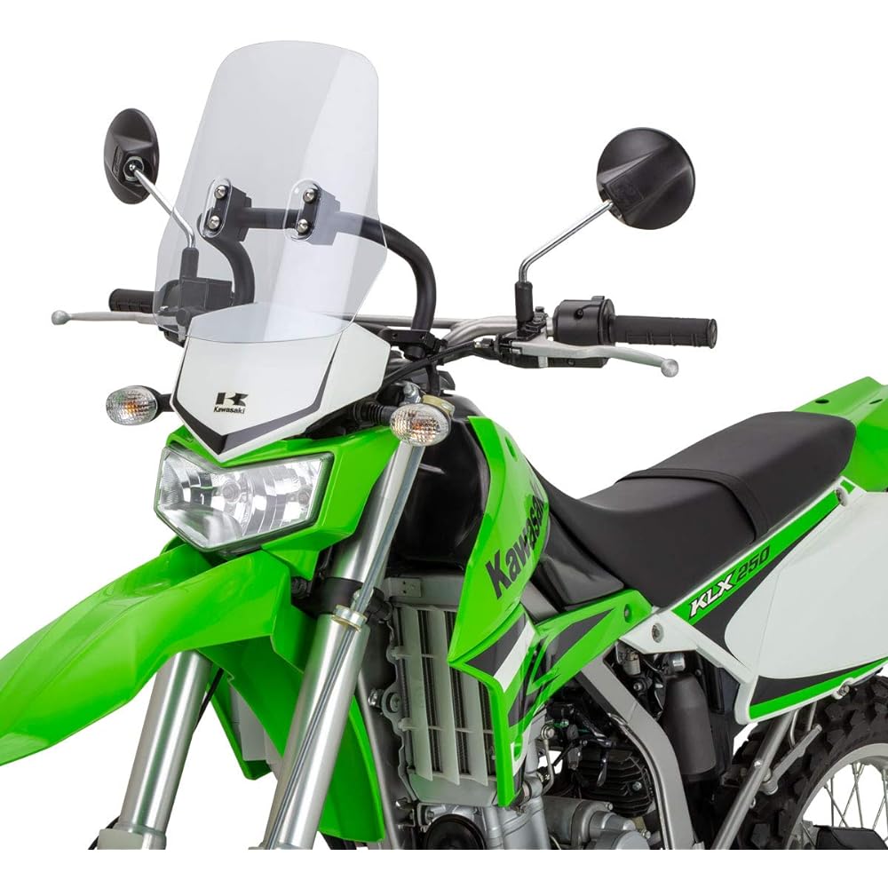Dirt Freak ZETA Adventure Windshield KLX250 D-TRACKER X 08-20 ZE70-1101