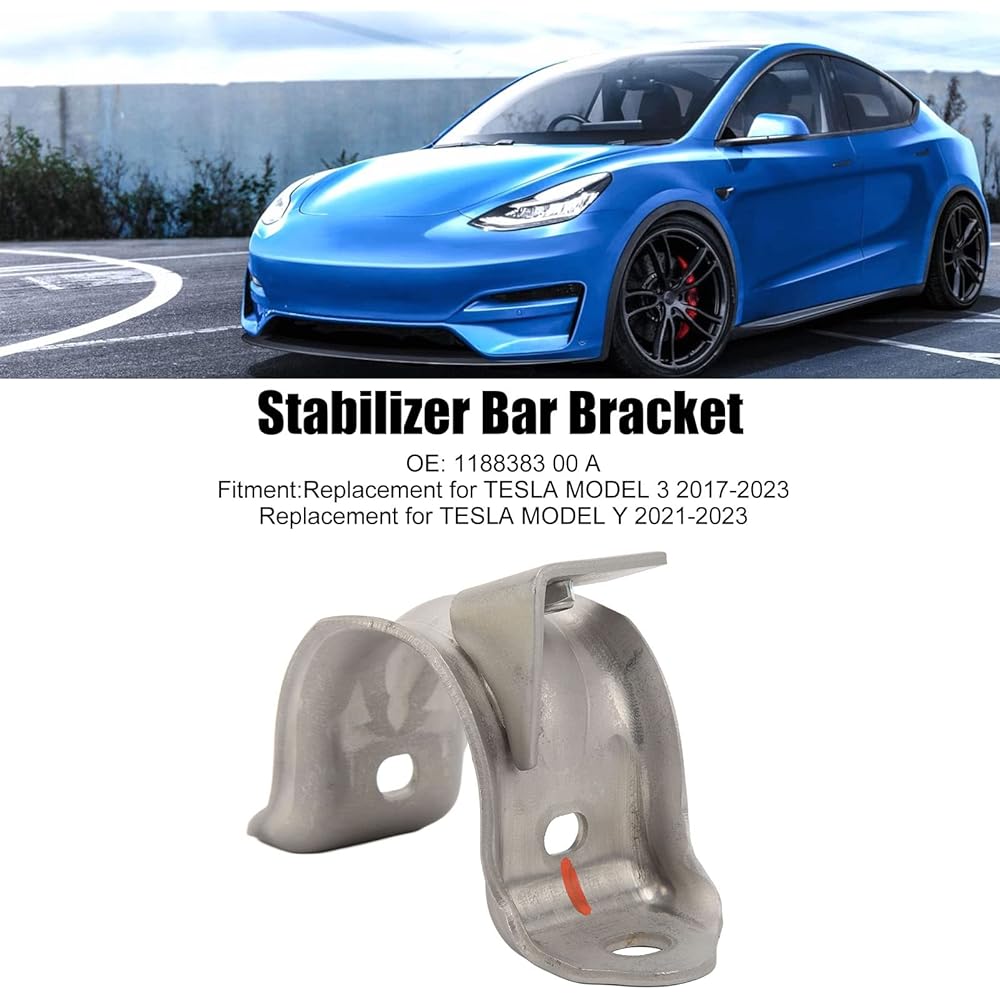 Front stabilizer barbaracket prevention Swaber bracket 1188383 00 A replacement model 3 Y