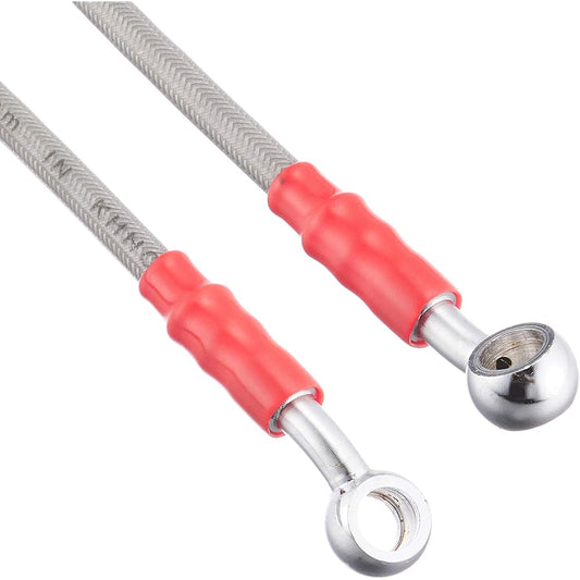 RinParts Stainless Steel Brake Hose for Zoomer Compatible with Normal Handle 1104260
