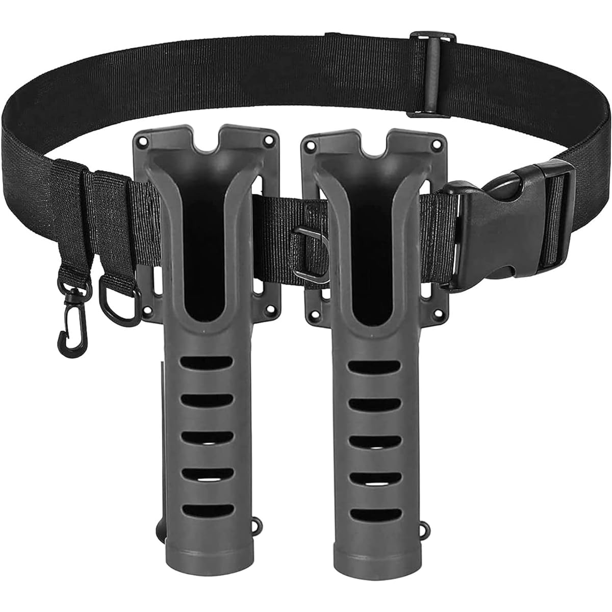 CMD Rod Holder, Waist Belt, Rod Holster, Rod Stand, Adjustable Rod Holder, Portable, Durable, Lightweight, For Fishing Rod Storage, Fishing Rod Belt, Stool, Car, Boat, Fishing Tools