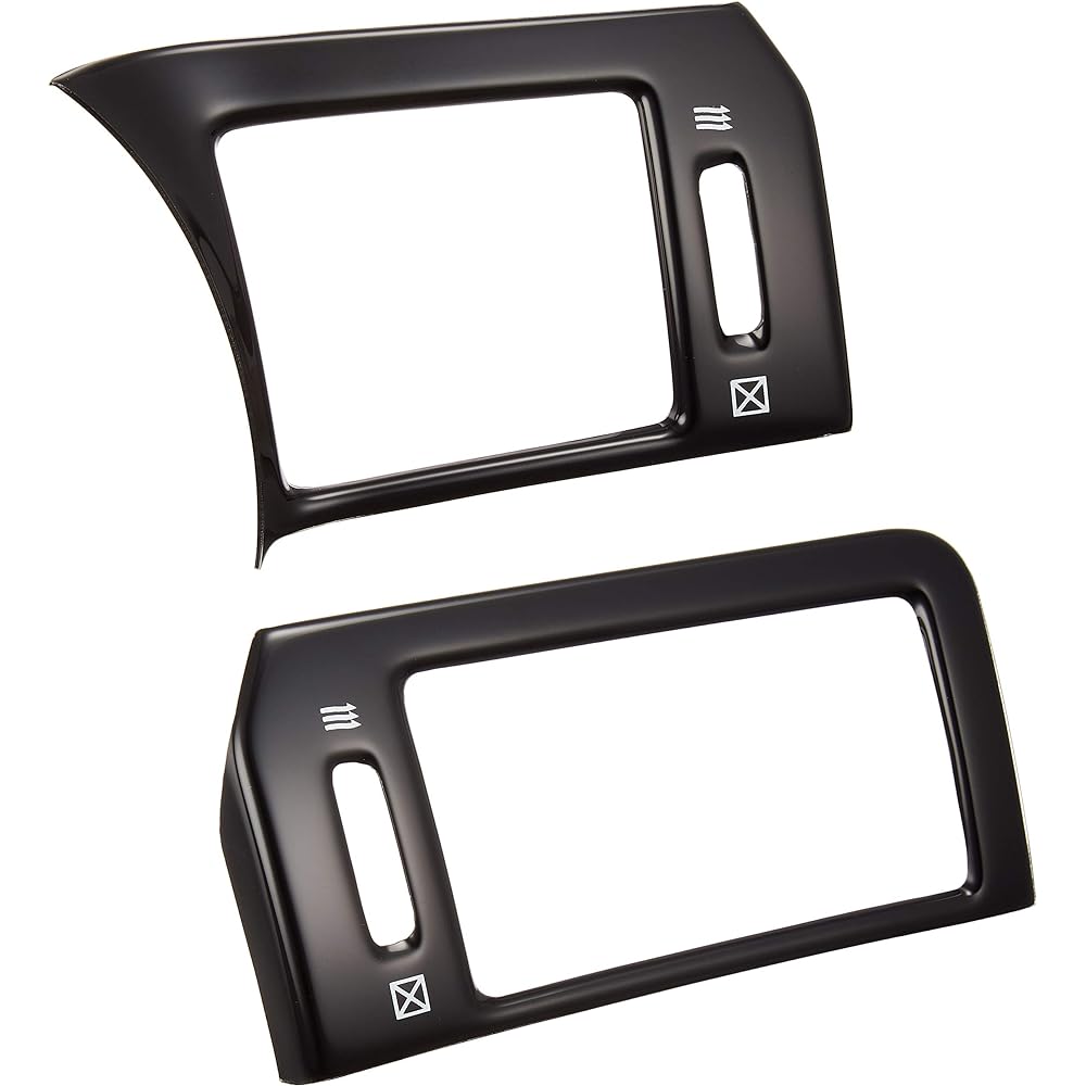 SecondStage Nissan Elgrand E52 Early Duct Panel Piano Black SHN0037BLK