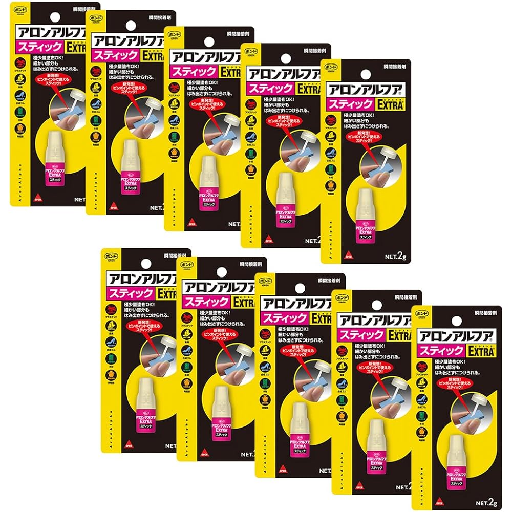 KONISHI Bond Aron Alpha EXTRA Stick 2g #04793 10 pieces