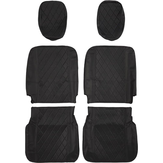 BONFORM Vehicle Specific Seat Cover Diamond Quilt Daihatsu Hijet 14 Black 4368-08BK