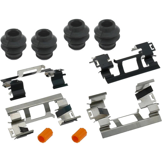 ACDelco 18K1749X Professional Front Disc Brake Caliper Hardware Kit with Clips, Seals, Bushings, and Lubricant