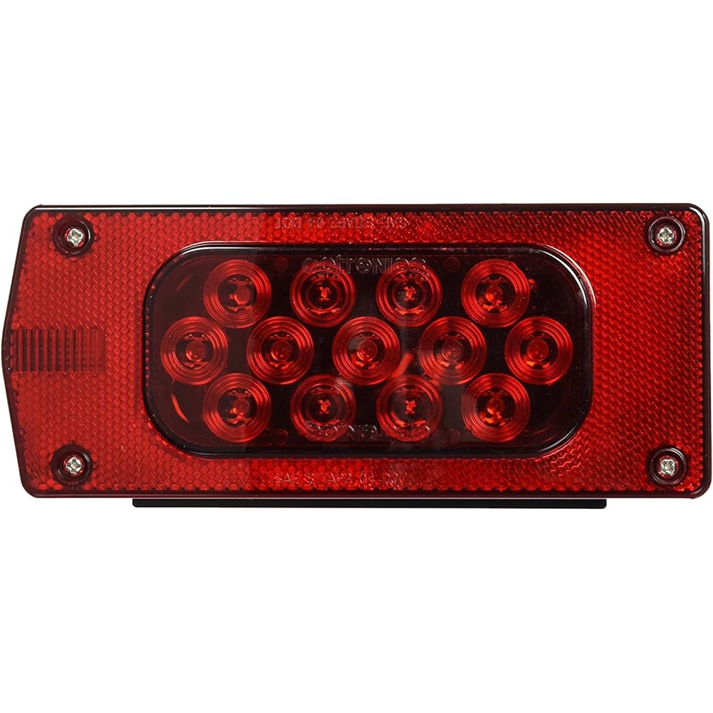 OPTRONICS STL37RS Red Lens LED Combination Tail Light Light seat side