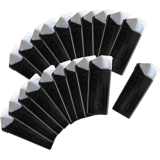 NT Cutter Spare Blade Set of 20 Eco Silver BA-160e-20