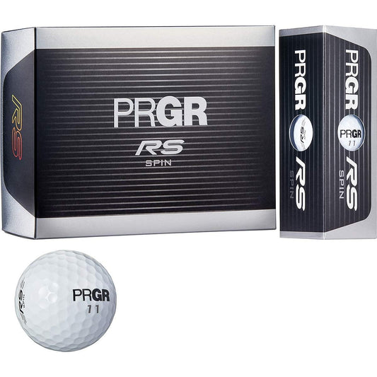 PRGR (Pro Gear) RS Spin Golf Ball White 3 Layer Structure 1 Dozen 12 Pieces