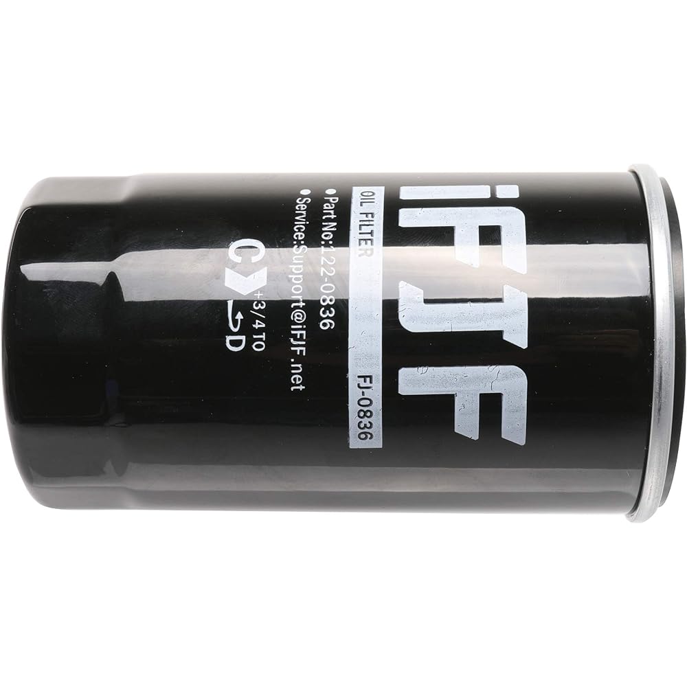 IFJF 122-0836 Oil Filter replacement product HGJAA HGJAB HGJAC Onageene Retor OEM 122-0836 01220836 (6 pieces)