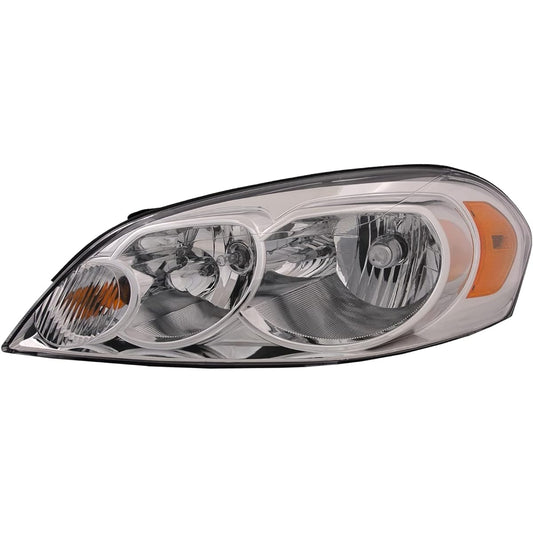 HEADLIGHTSDEPOT Chrome Housing Halogen Head Light Chevrolet Monte Carlo Left Left Ride seat headlamp