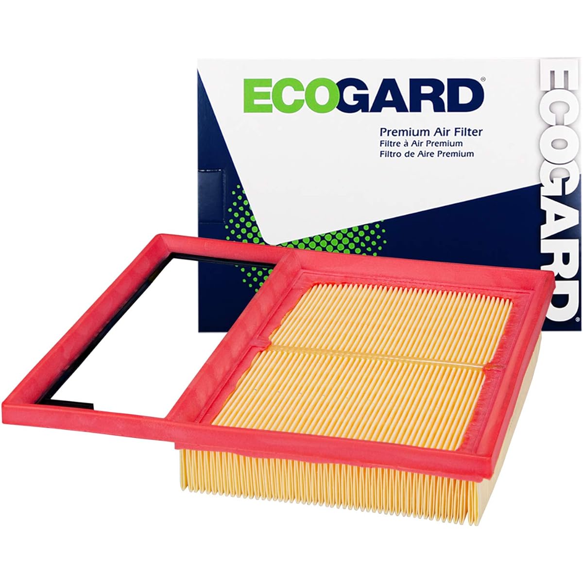ECOGARD XA6271 Premium Engine Air Filter Ford Fusion 2.0L Hybrid 2013-2020 C-MAX 2.0L Hybrid 2013-2018 Policeless Ponder Hybrid 2.0L Hybrid 2019-2020