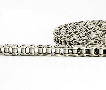 Jeremywell 41np Nickel plating roller chain 6 feet Connection Link with 1 piece