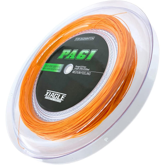 High repulsion 0.61mm badminton string (200m roll)