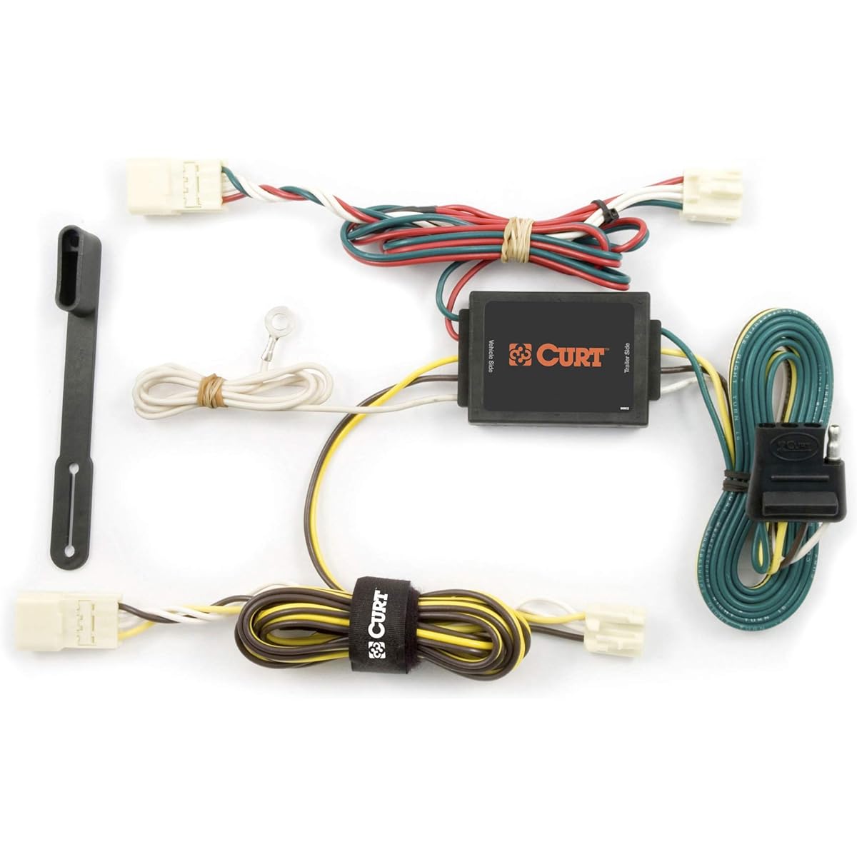CURT 55580 Vehicle side Custom 4 Pinterer wiring Harness Toyota Tashena