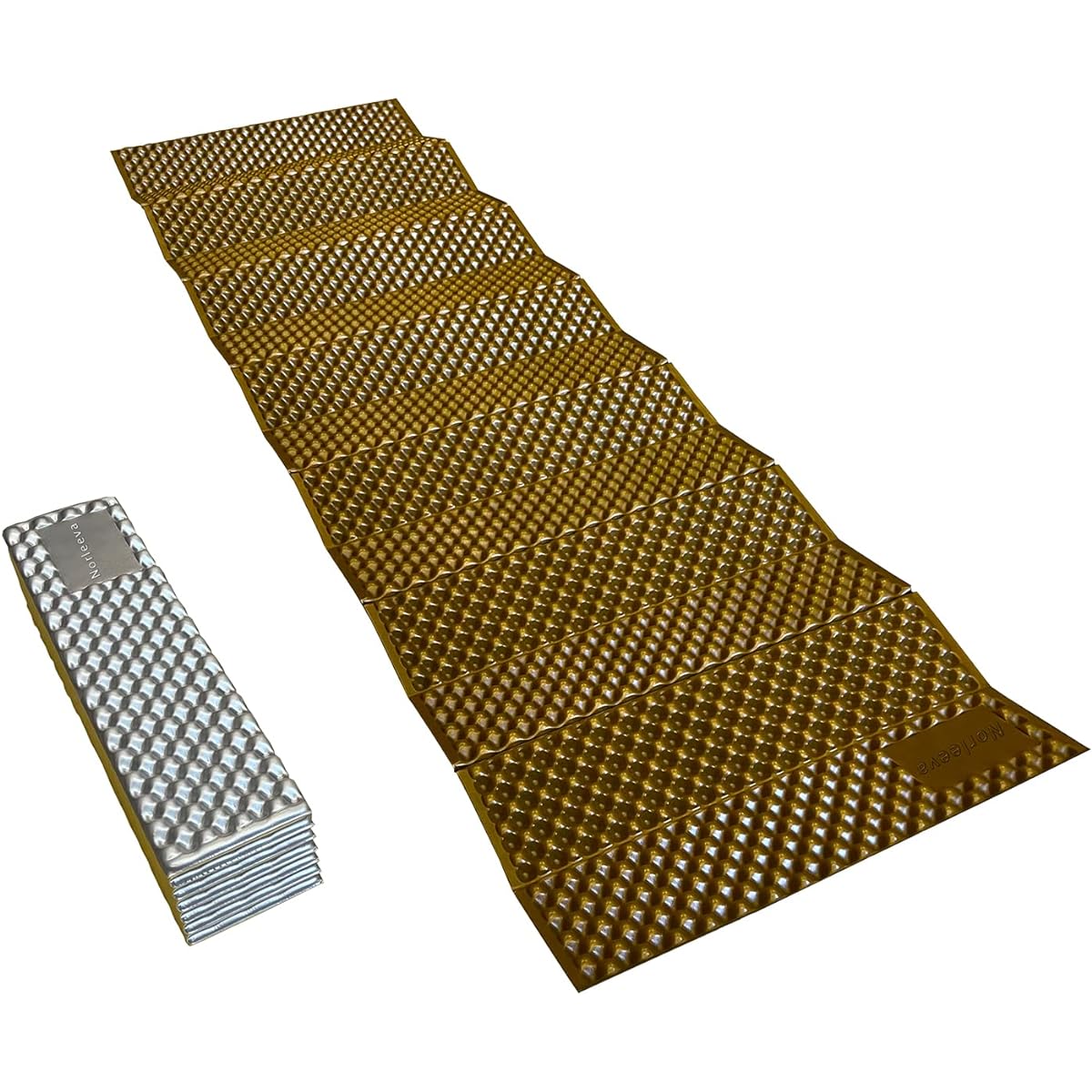 Norleeva Camping Mat, Aluminum Mat, Outdoor Mat, Silver Mat, Sleeping in the Car, Mat, Tent, Mat, Sleeping Bag, Mat, Leisure Mat, Storage Bag Included