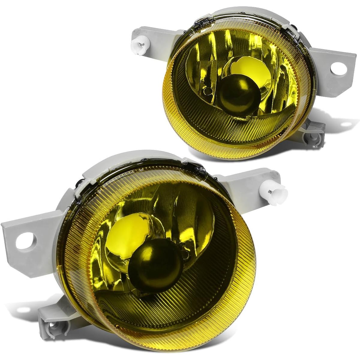 DNA Motoring FL-ZTL-125-Am Front Bumper Fog Lump Driver & Suppendon Seat Side Service side visibility [93-95 Compatible with Honda Civic Delsol]