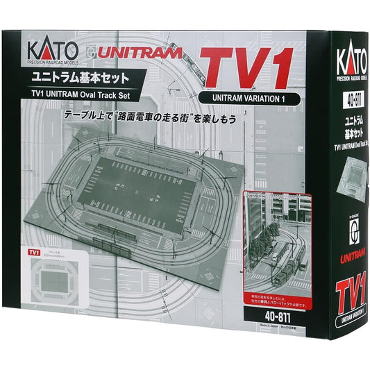 KATO N Gauge TV1 Unitram Basic Set 40-811 Railway Model Rail Set