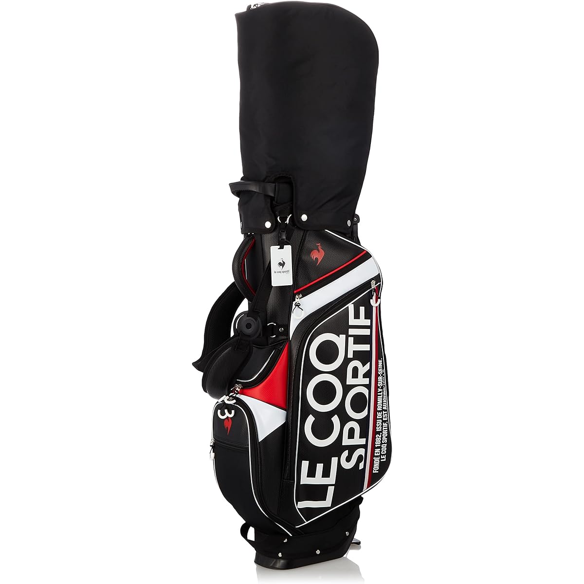 [Le Coq Sportif] Caddy Bag, Lightweight, Stand, 3.0kg, 9 Type, 4 Divisions, Compatible with 47 Inch Golf, QQBVJJ04 Men's